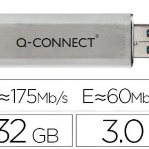 Memoria Usb Q-Connect Flash 32 Gb 3.0 Disponible Ahora