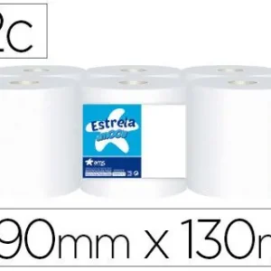 Papel Secamanos Amoos 2 Capas 190 mm X 130 Mt Paquete de 6 Rollos Oferta