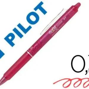 Hecho A Mano Boligrafo Pilot Frixion Clicker Borrable 0,7 mm Color Rosa en Blister