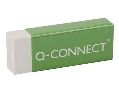Goma Q-Connect Plastica Escolar No Te Lo Pierdas