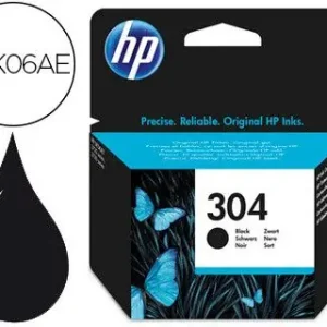Oferta Ink-jet hp n.304 deskjet 3000 / 3720 / 3730 negro 120 paginas