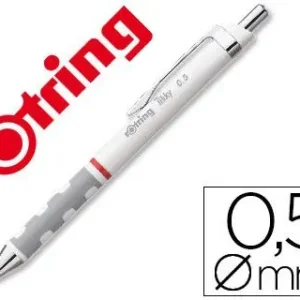 Tendencia Portaminas Rotring Tikky 0,5 mm Blanco