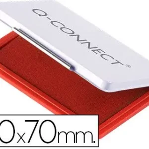 Tampon q-connect n.2 110x70 mm rojo Rebajas