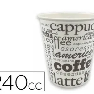 Oferta Limitada Vaso termico carton 240 cc paquete de 50 unidades