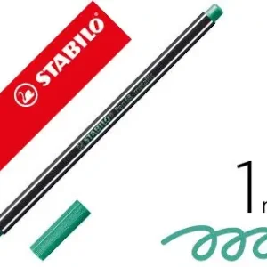 Artesanal Rotulador stabilo acuarelable pen 68 metalico verde 1 mm