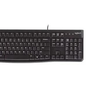 Compra Ahora Set teclado + raton logitech mk120 usb con cable negro