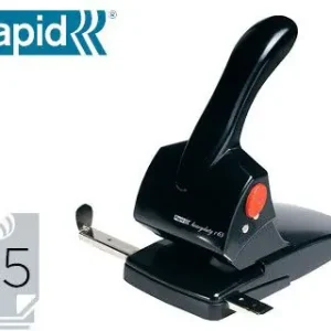 De Moda Taladrador rapid hdc65 fashion metalico/abs color negro capacidad 65 hojas