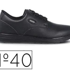 Zapato de seguridad paredes ocupacional hydra negro talla 40 Premium