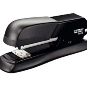 Última Versión Grapadora rapid fm12 metalica color negro capacidad 25 hojas usa grapas 24/6 y 26/6
