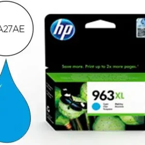 Auténtico Ink-jet hp 963 xl officejet pro 9010 / 9020 / 9022 / 9023 / 9025 cian 1600 paginas