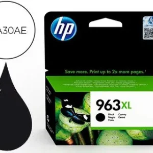 Ink-jet hp 963 xl officejet pro 9010 / 9020 / 9022 / 9023 / 9025 negro 2000 paginas Económico