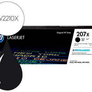Toner hp 207x color laserjet pro m282nw / m283fdn / m283fdw negro 3.150 paginas Súper Precio