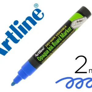 Edición Limitada Rotulador artline pizarra epd-4 color azul opaque ink board punta redonda 2 mm