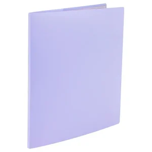 Tendencia Carpeta liderpapel escaparate 60 fundas polipropileno DIN A4 lavanda opaco
