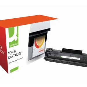 Toner q-connect compatible hp cb436a laserjet /p1505n/m1120mfp/m1522mfp/mfp -2.000pag- negr0 Oferta Limitada