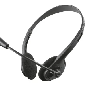 Auricular trust primo chat headset para pc y laptop longitud cable 1,8 m con microfono conexion jack 3.5 Precio De Oferta