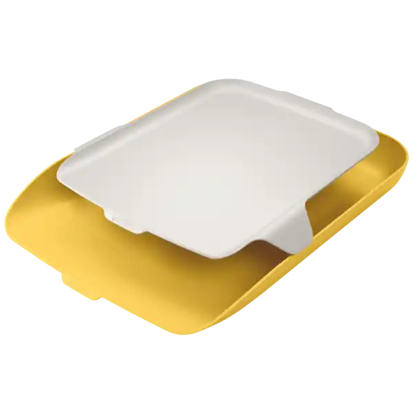Mejor Calidad Bandeja organizadora plastico leitz cosy amarillo 274x62x391mm