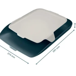 Alta Calidad Bandeja organizadora plastico leitz cosy gris 274x62x391 mm