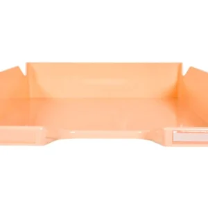 Bandeja sobremesa exacompta aquarel combo midi coral pastel 347x255x65 mm Garantía De Devolución De Dinero