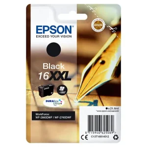 Ink-jet epson negro 16xxl workforce 2660dwf Pago Seguro