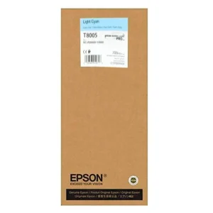 Lujoso Ink-jet epson singlepack light cian t800500 ultrachrome pro 700ml