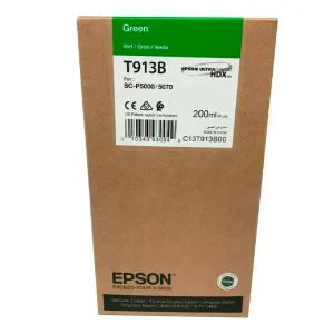 Oferta Limitada Ink-jet epson t913b green ink 200ml