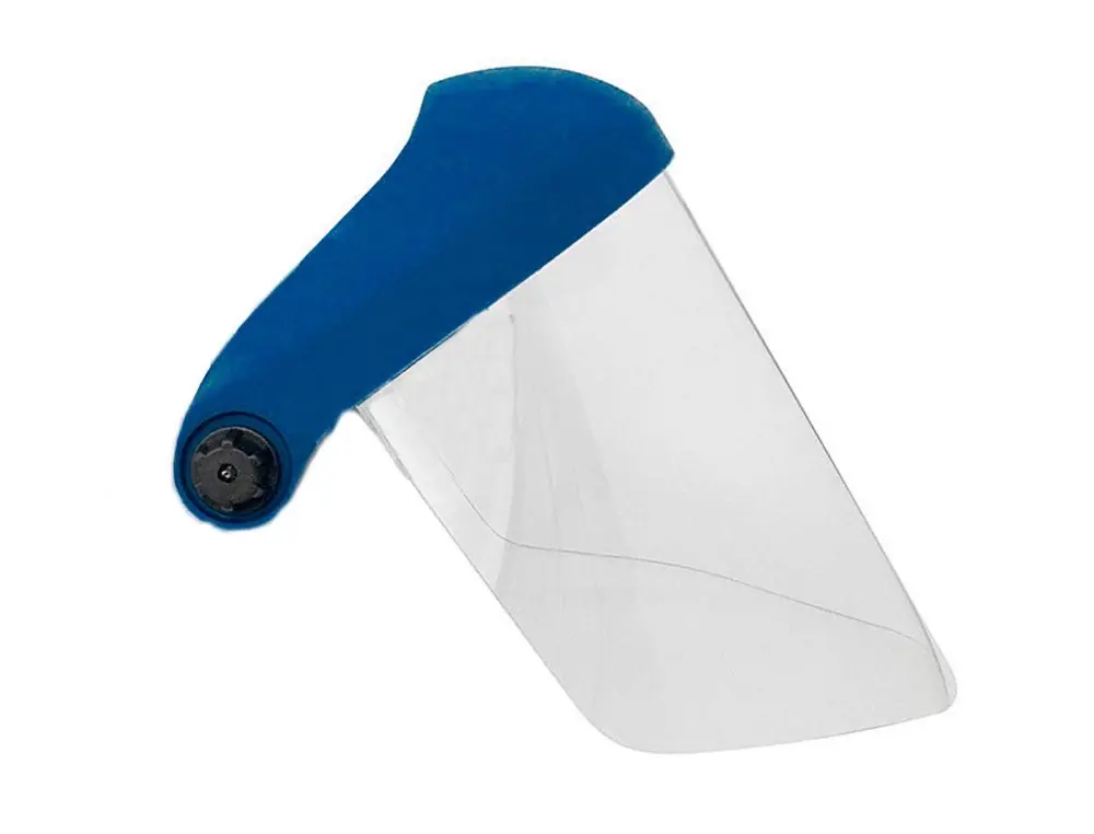 Pantalla para casco faru a20c con visera y protector barbilla azul 200x300 mm Oferta Flash