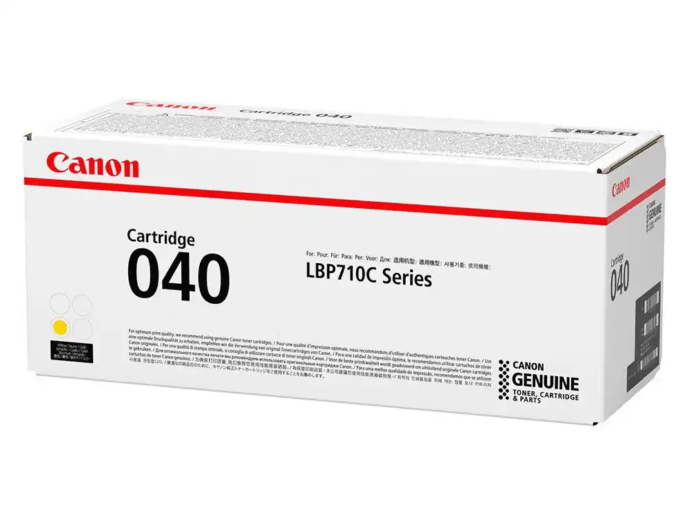 Toner canon 040y lbp710 lbp712 amarillo Garantía Incluida