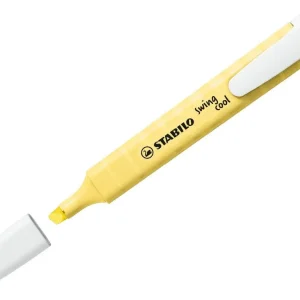 Rotulador stabilo fluorescente swing cool pastel amarillo cremoso Original
