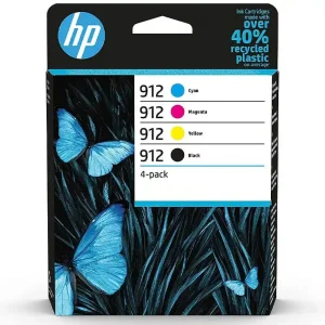 Toner hp 912 -6zc74ae multi pack negro / cian / magenta / amarillo Solo Por Tiempo Limitado