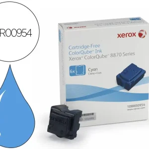 Súper Precio Tinta solida xerox 8870 / 8880 cian 17300 paginas pack de 6 unidades