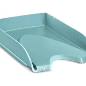 Precio De Oferta Bandeja de sobremesa cep riviera plastico color verde agua 348x257x66 mm