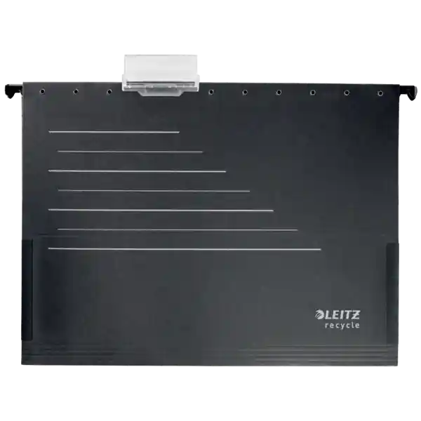 Precio Rebajado Carpeta colgante Pocket de cartón Alpha® Leitz Recycle. Acceso vertical. Lomo V. DIN A4.