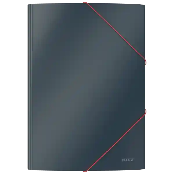 Precio Económico Carpeta de 3 solapas Leitz Cosy. DIN A4. Cartón, gris