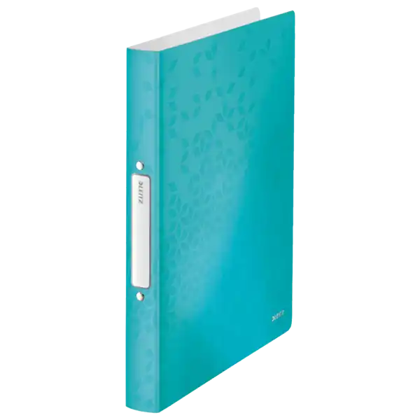 Última Versión Carpeta de anillas WOW. PP. 2 anillas redondas de 25 mm. DIN A4, turquesa