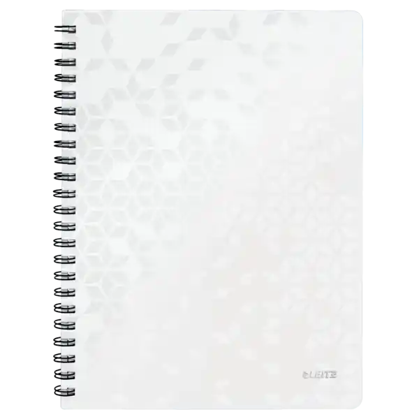 Cuaderno Wiro Leitz WOW. PP. 80 hojas cuadrícula 5,DIN A4, blanco Últimas Unidades