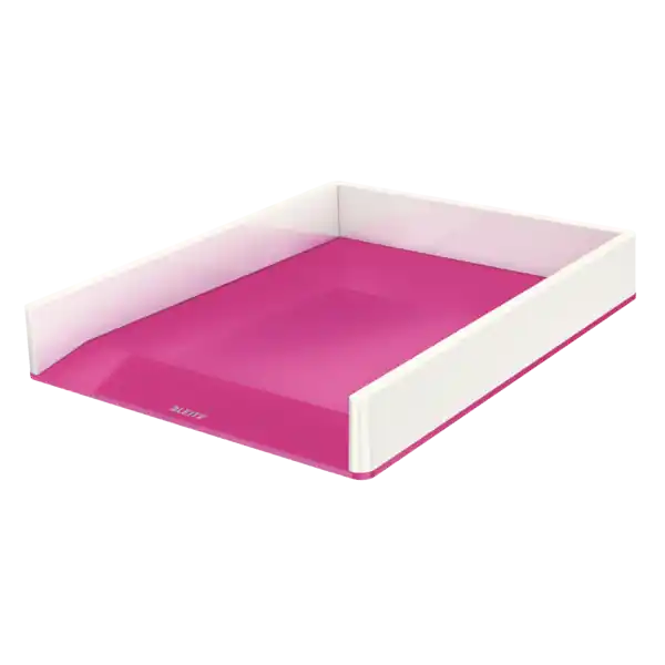 Bandeja Leitz WOW DUAL, fucsia/blanco Oferta Limitada