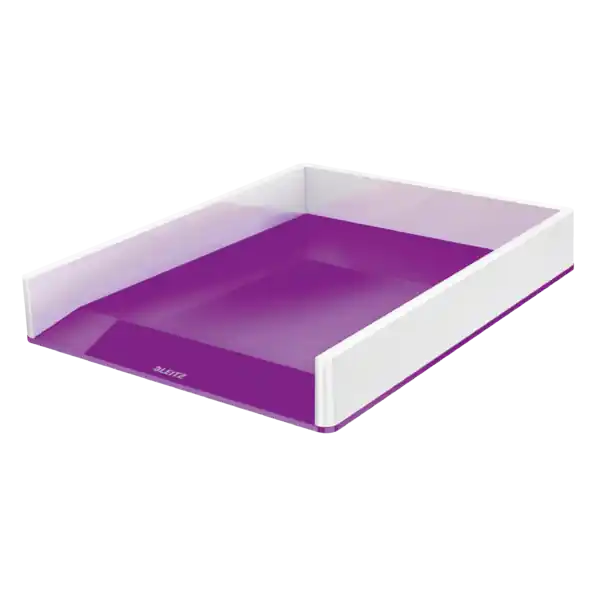 Bandeja Leitz WOW DUAL, violeta/blanco Oferta Limitada