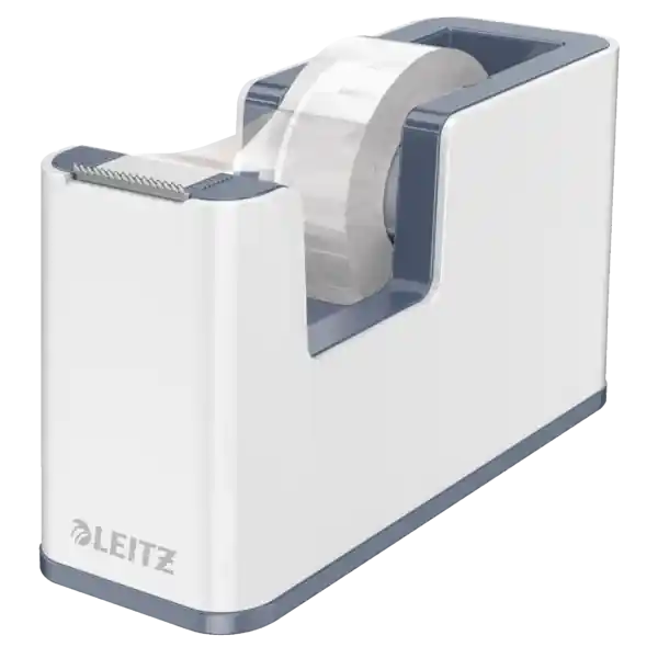 Pago Seguro Dispensador de cinta adhesiva Leitz WOW DUAL, blanco/gris