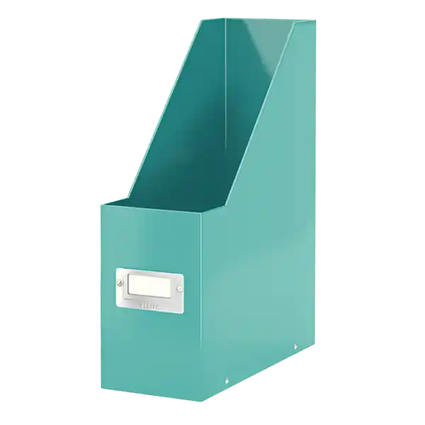 Auténtico Revistero Click & Store (103x170x235 mm), turquesa