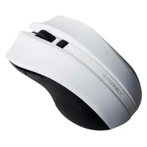 Raton q-connect optico inalambrico 1000 dpi receptor usb 2,4 ghz blanco Profesional