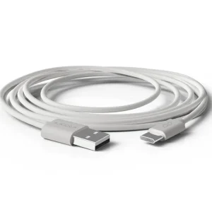 Cable groovy usb-a a tipo c longitud 2 mt color blanco Comprar En Línea