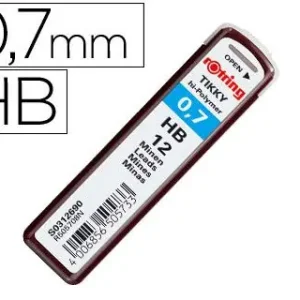 Precio De Fábrica Minas rotring grafito 0,7 mm hb estuche de 12 minas