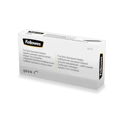 FELLOWES Grapa 26/6 - Carga completa - Caja de 5000 5117501 Oferta Especial