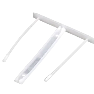 FELLOWES Pack de 100 Fasteners de plástico Clip Blanco (85mm) 00895 Última Versión