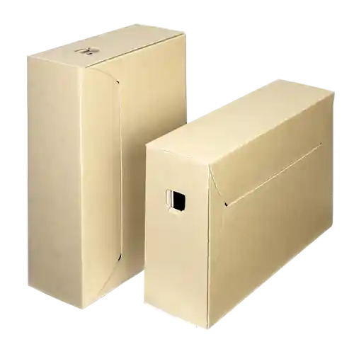 Última Oportunidad FELLOWES Pack de 50 Cajas de archivo Libre de Ácido 30 años Marrón 7771001