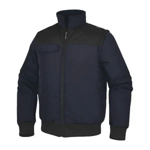 Chaleco deltaplus multibolsillos con cremallera y mangas desmontables 80% poliester 20% algodon talla l Stock Limitado