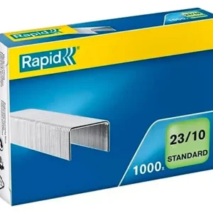 Grapas rapid 23/10 mm galvanizada caja de 1000 unidades Nuevo Modelo