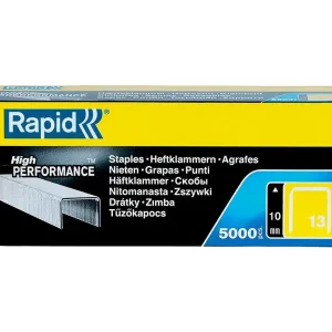 Grapas rapid 13/10 mm galvanizada caja de 5000 unidades Pedido Al Por Mayor