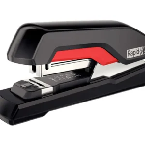 Grapadora rapid s27 fullstrip plastico capacidad de grapado 30 hojas usa grapas 24/6 y 26/6 color negro/rojo Comprar En Línea